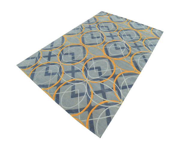 Network Wool Rug