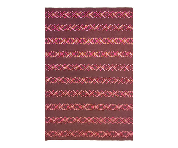 Chants Wool Embroidered Rug limited edition