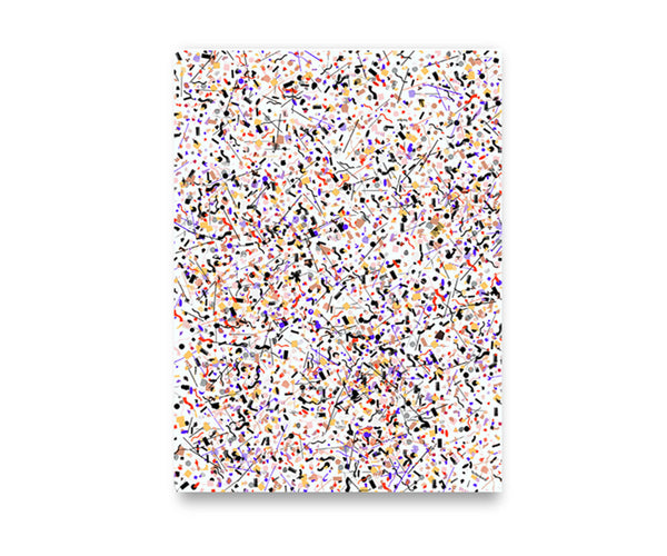 Confetti Hand-knotted Rug in Ivory / Multicolor Limited Edition